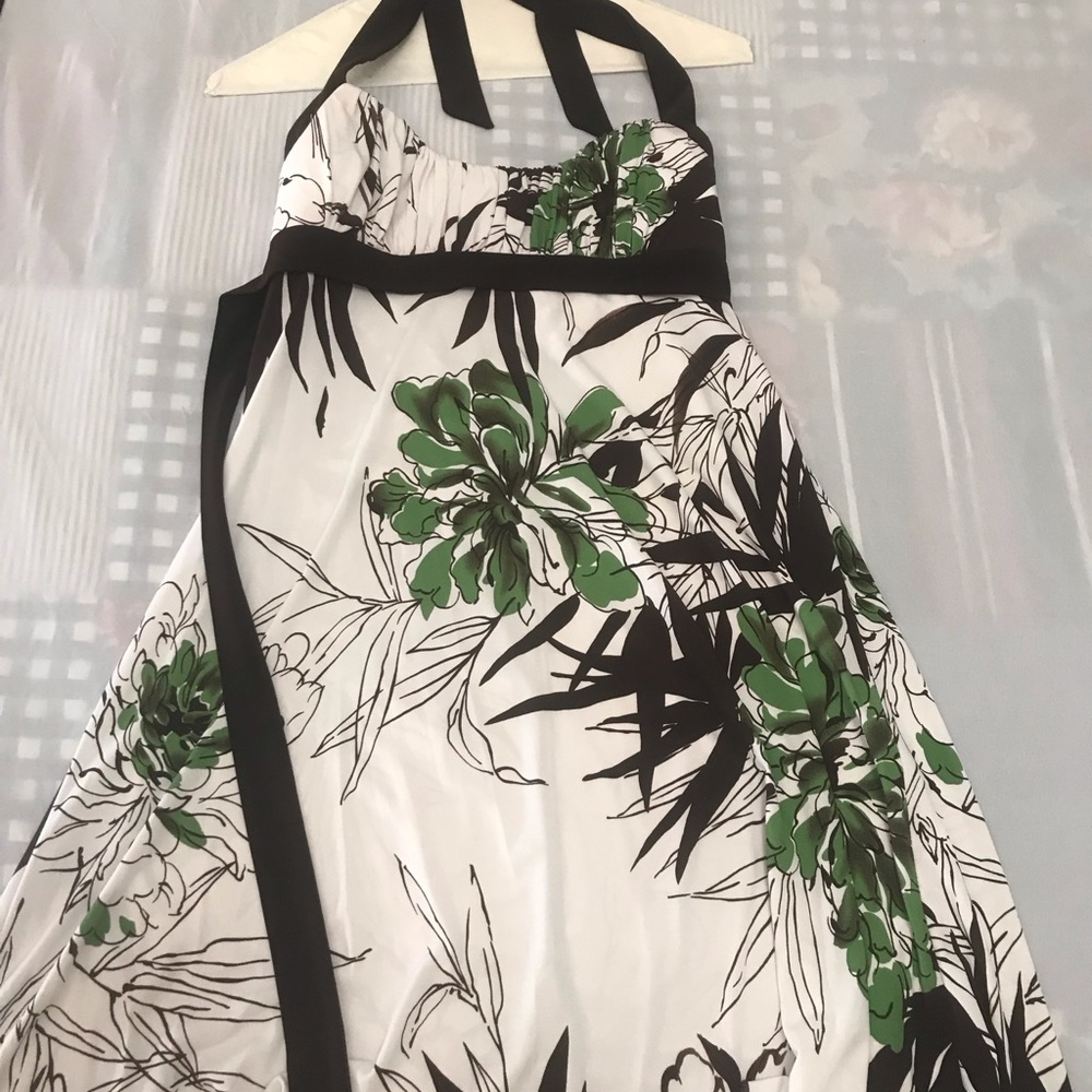 Speechless Medium Maxi Halter Sundress